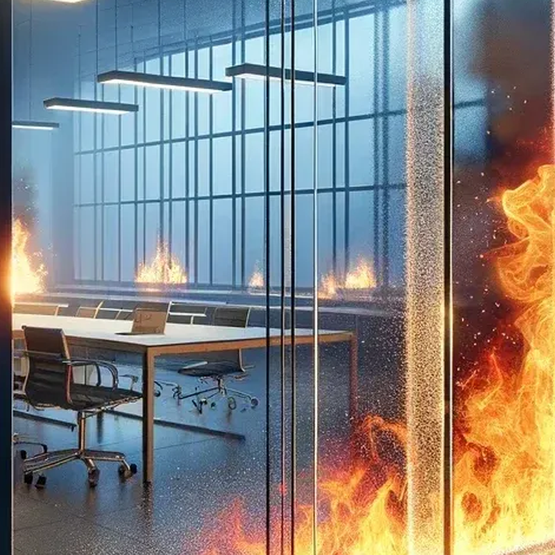 Fire-Resistant Glass